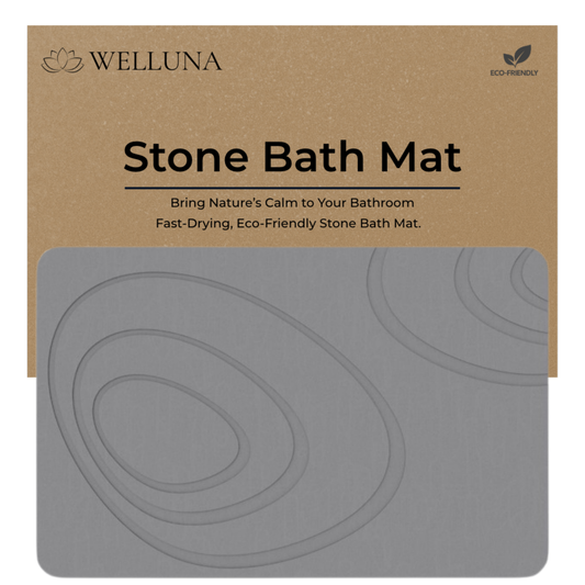 Stone Bath Mat – Dark Gray